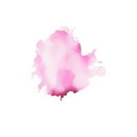 Aquarell mit transparent Hintergrund png