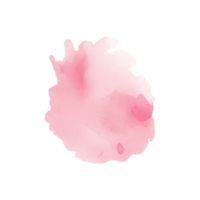 Aquarell mit transparent Hintergrund png