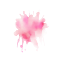 Aquarell mit transparent Hintergrund png