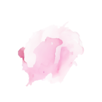 Aquarell mit transparent Hintergrund png