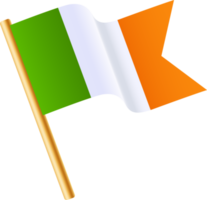 St. Patrick's day flag icon png