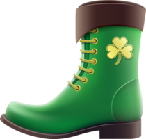 st patrick day boots icon png