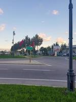 descubrir el magia de un circular la carretera en el ciudad de tetuán, abrazo radiante colores ese encender tu Sentidos foto