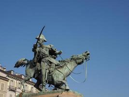 Ferdinando di Savoia monument in Turin photo