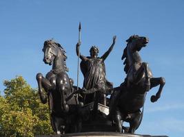 Boadicea statue in London photo