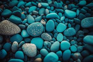 blue stone theme photo