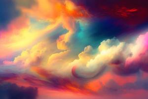 nube color tema foto