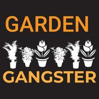 Garden lover t shirt vector