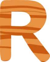 Letter R english alphabet tree structure. png