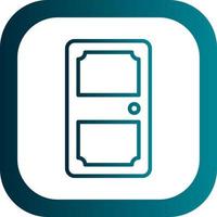 Door Vector Icon Design