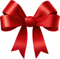 Realistic Red Bow png