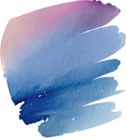 Aquarell Bürste Schlaganfall Spritzer png