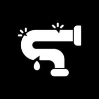 Damage Pipe Vector Icon Design