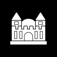 diseño de icono de vector de castillo