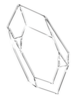 mystisch Kristalle Diamant metallisch png