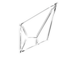 místico cristales diamante metálico png