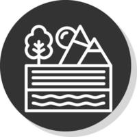 Valley Vector Icon Design