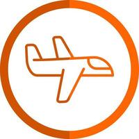 Airplane Vector Icon Design