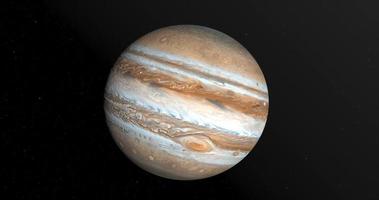 Jupiter planète 3d images, espace exploration video