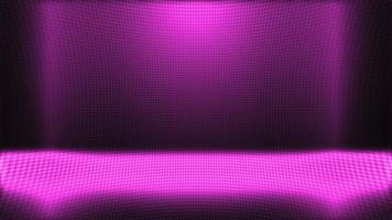 Digital purple background with light animation. Loop pink background. Technology layout animation with copy space video