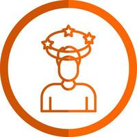 Dizzy Vector Icon Design