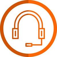 Headphones Vector Icon Design