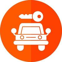 Car Rental Vector Icon Design