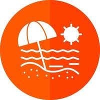 Beach Vector Icon Design