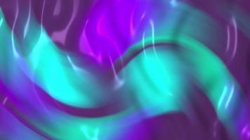 Blue and purple liquid blurry background, abstract design layout video