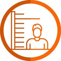 Height Limit Vector Icon Design