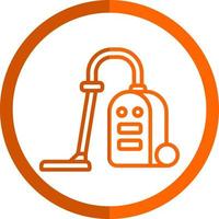 Vacuum Cleaner Vector Icon Design