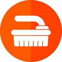 Cleaning Brush Vector Icon Design