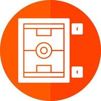 Air Hockey Vector Icon Design