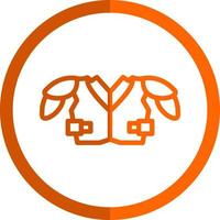 Shoulder Pads Vector Icon Design