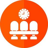 Waiting Room Vector Icon Design