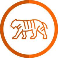 Tiger Vector Icon Design