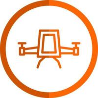 Air Taxi Vector Icon Design