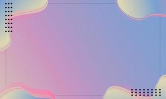 Joyful premium background design with abstract fluid and liquid yellow, blue, pink background. suitable for business banner, formal invitation, prestigious gift, certificate vector