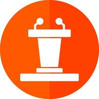 Podium Vector Icon Design