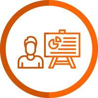 Presentation Vector Icon Design