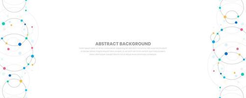 abstract geometric background and connecting dots, points and lines. Digital technology Global network connection. with plexus background. Network or connection. technology science background. vector