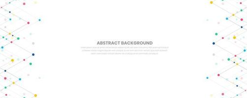 abstract geometric background and connecting dots, points and lines. Digital technology Global network connection. with plexus background. Network or connection. technology science background. vector