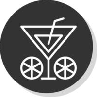 Cocktail Vector Icon Design