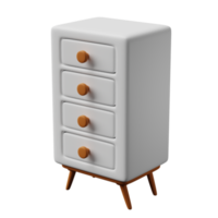 gabinete 3d ilustración png