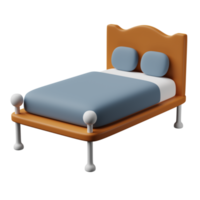 letto 3d illustrazione png