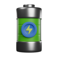 Battery 3D Illustration png