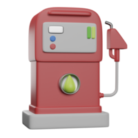 gas- station 3d illustratie png