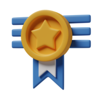 Achievement 3D Illustration png