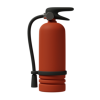 fuego extintor 3d ilustración png