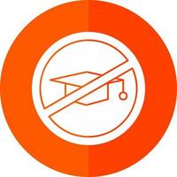 No Education Vector Icon Design